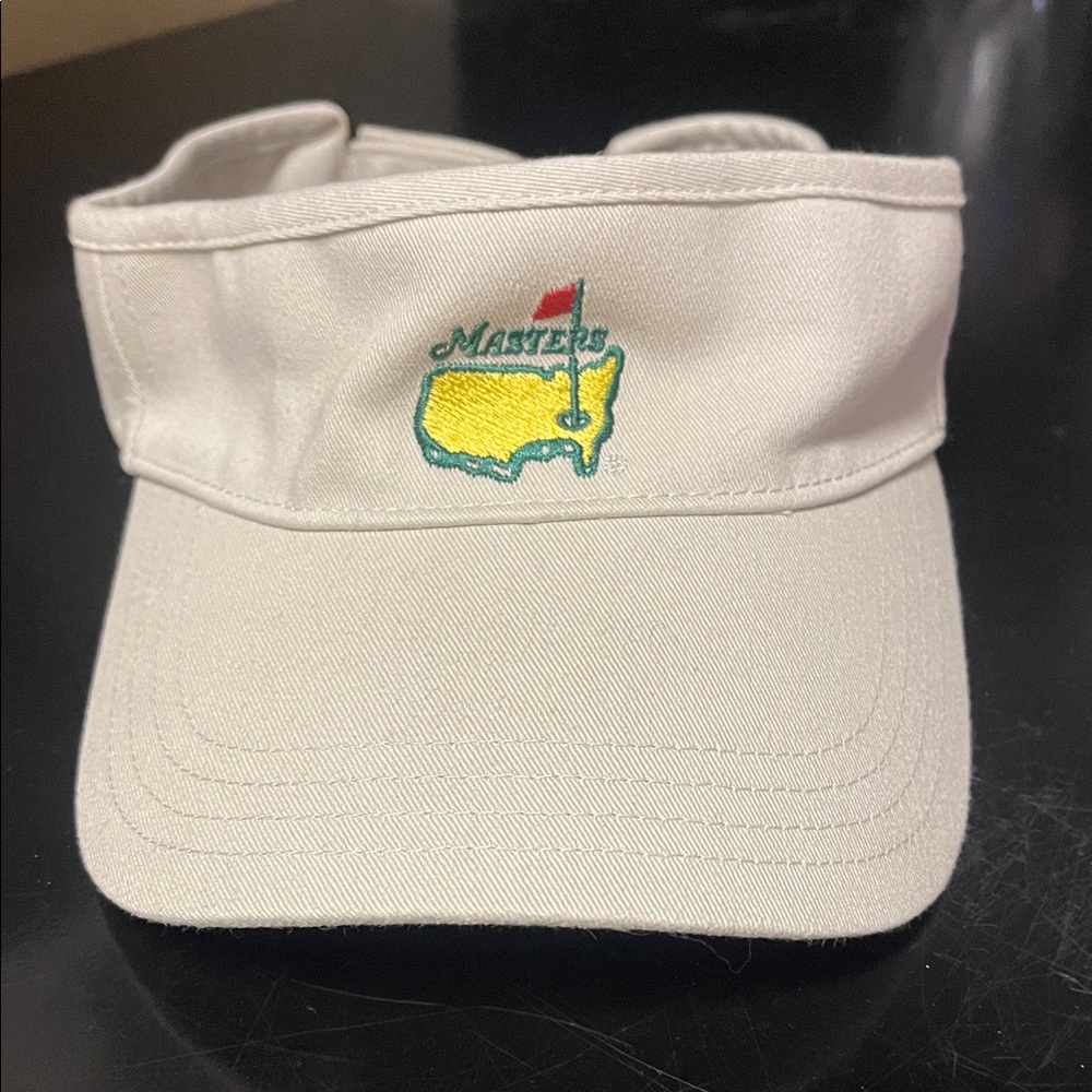 NWT khaki MASTERS visor